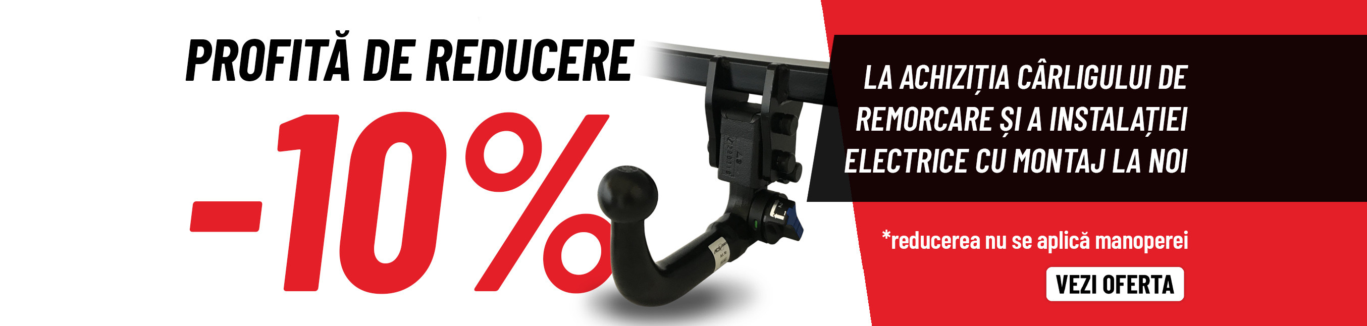reducere 10% Carlige de remorcare